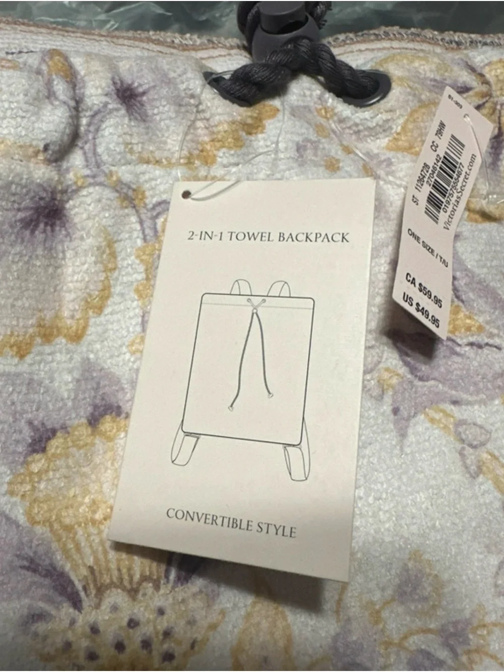 Victoria’s Secret Towel bag
